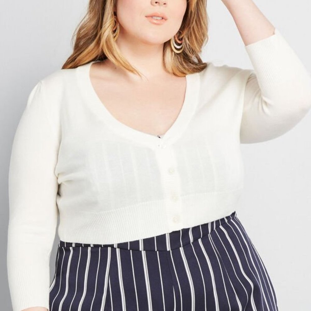 Modcloth The Dream of the Crop Cardigan